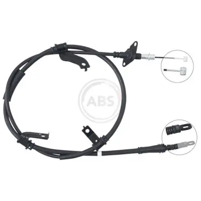 Exclusivo Cable de accionamiento, freno de estacionamiento A.B.S. K17490